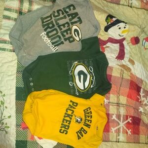 NFL Green Bay Packers Baby Oneies And Sleeper